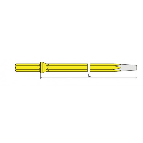 Żerdź stożkowa H22 4°46 1400mm